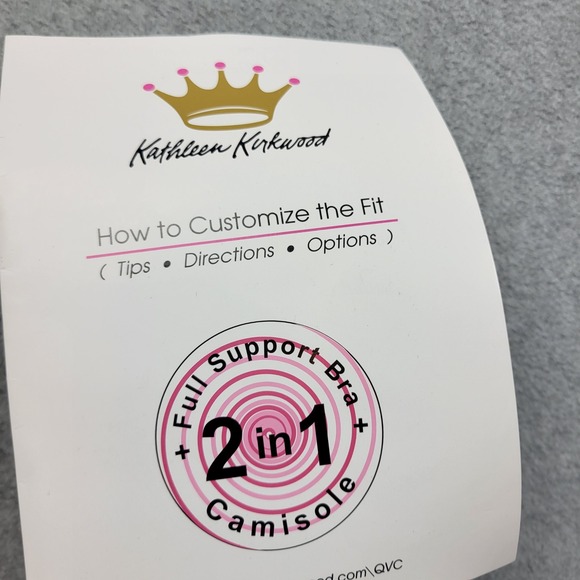 Kathleen Kirkwood Swim Tank Top 1X Sleeveless White Trim NEW QVC Navy‎ - Picture 10 of 16